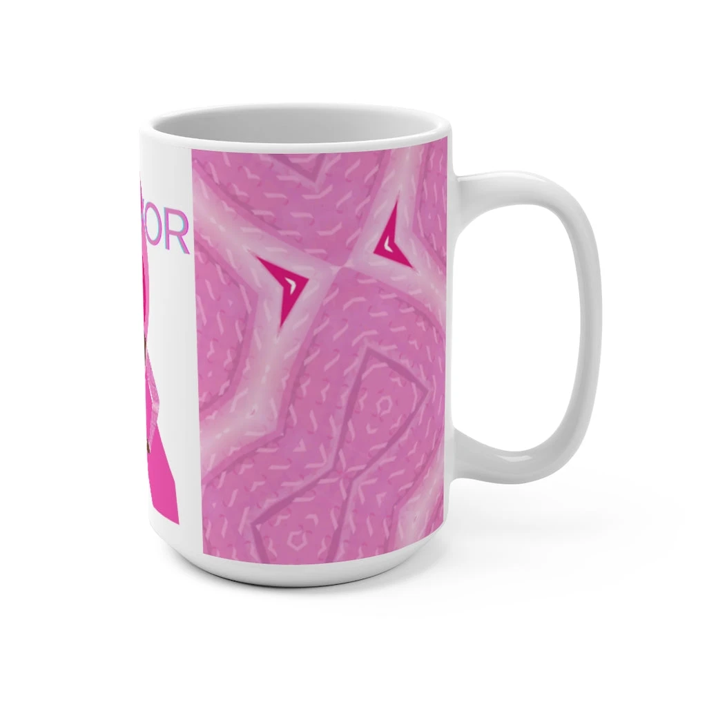 Breast Cancer Survivor Mug 15oz
