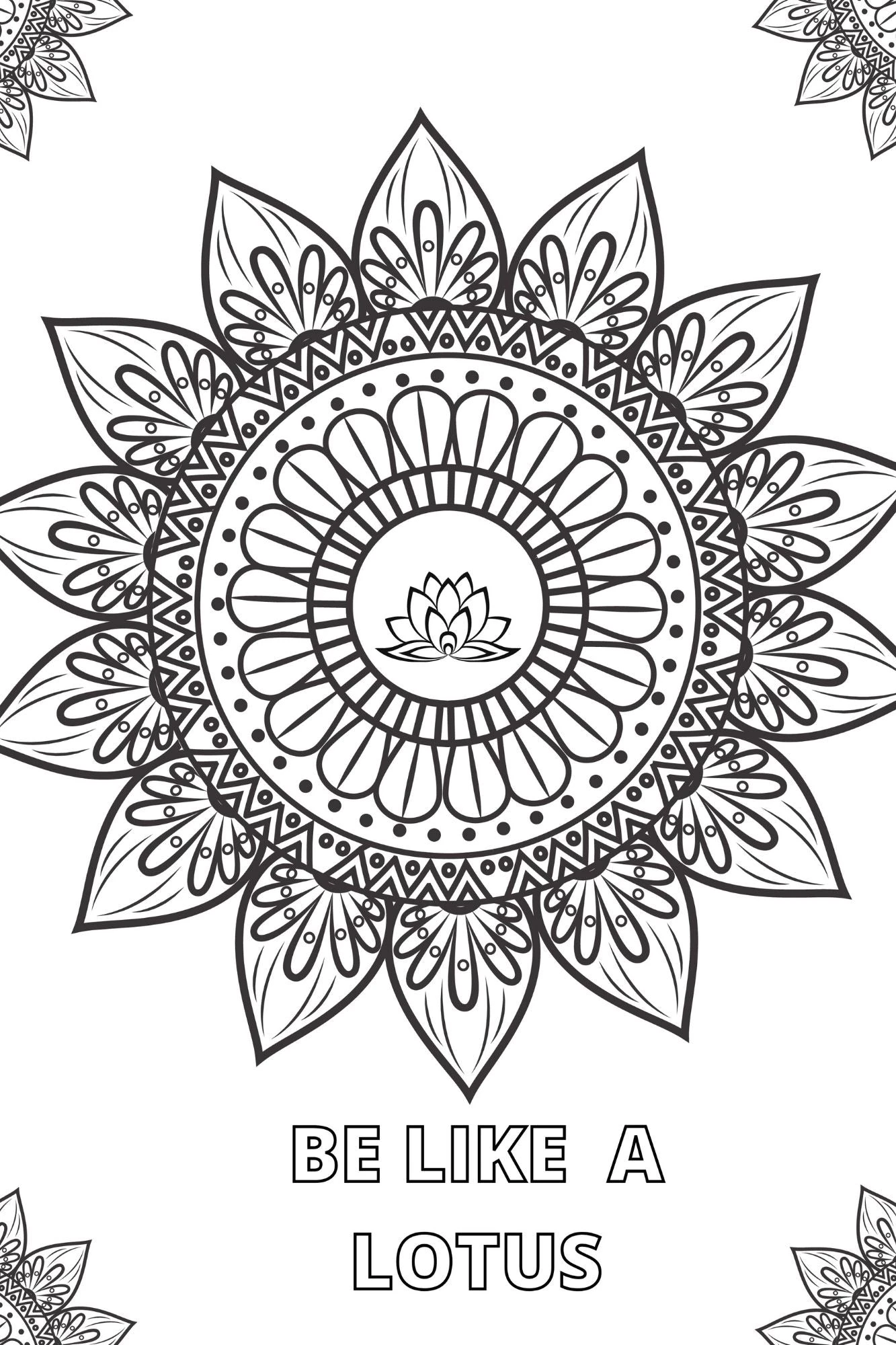 Mandala Coloring Book