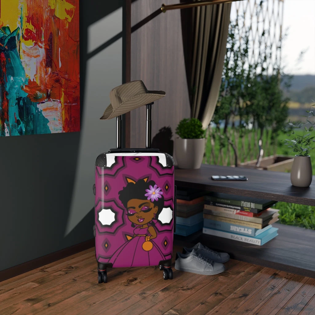 Cabin Suitcase - Sophisticated Lady - Purple