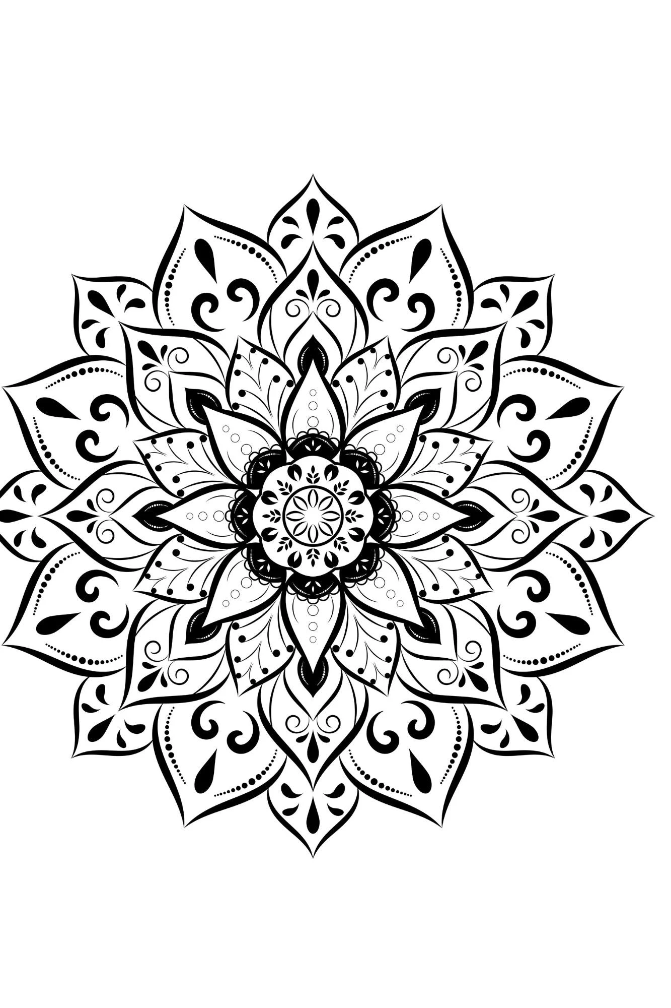 Mandala Coloring Book
