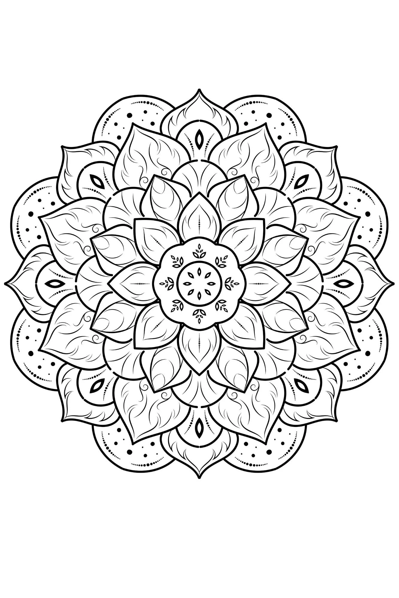 Mandala Coloring Book