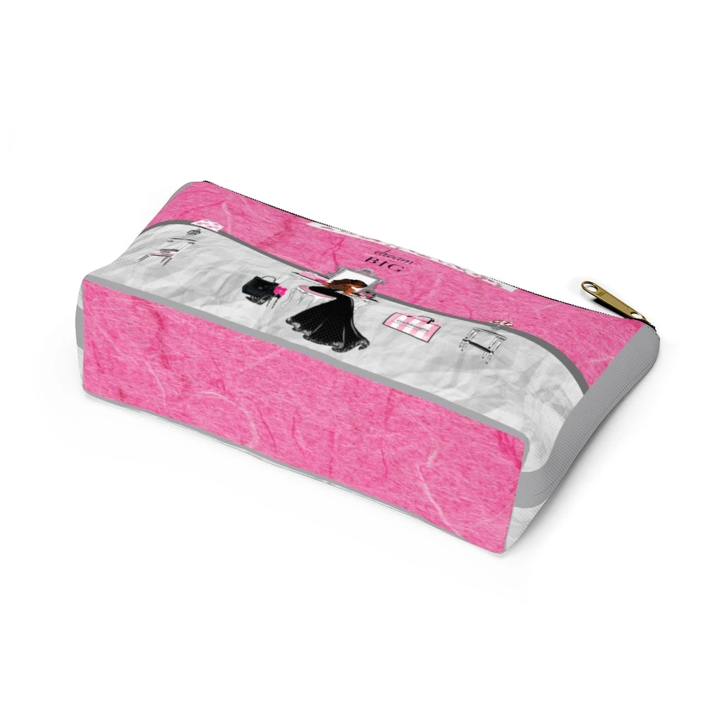 Accessory Pouch w T-bottom - dream BIG