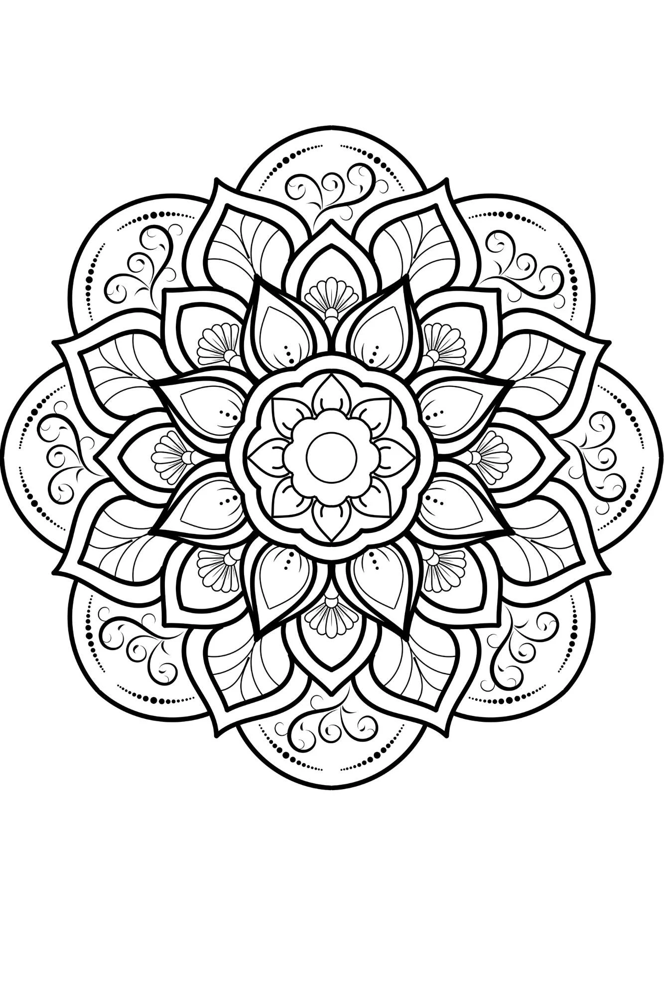 Mandala Coloring Book