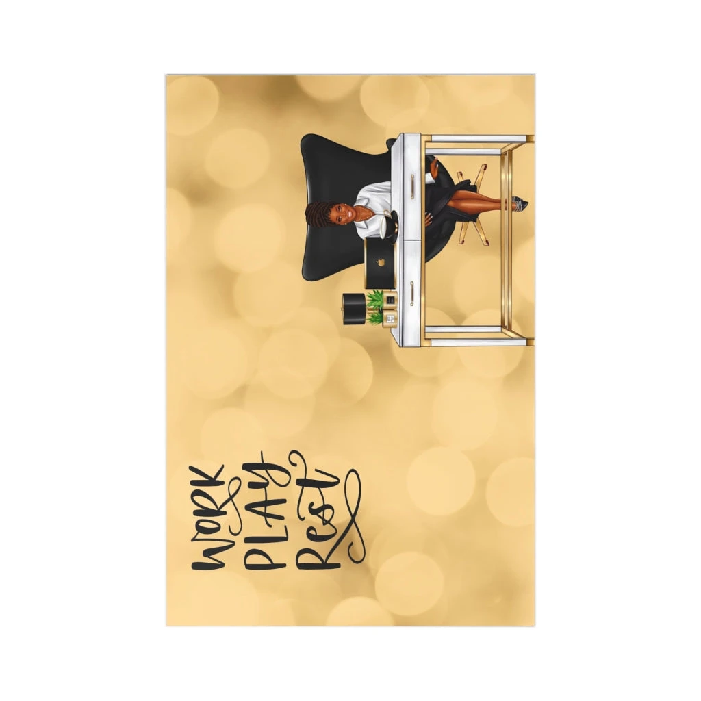 Postcards (7 pcs) - Work Play Rest