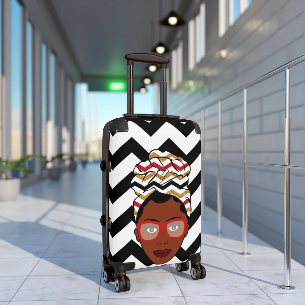 Cabin Suitcase -  Avah Ziggy Zag
