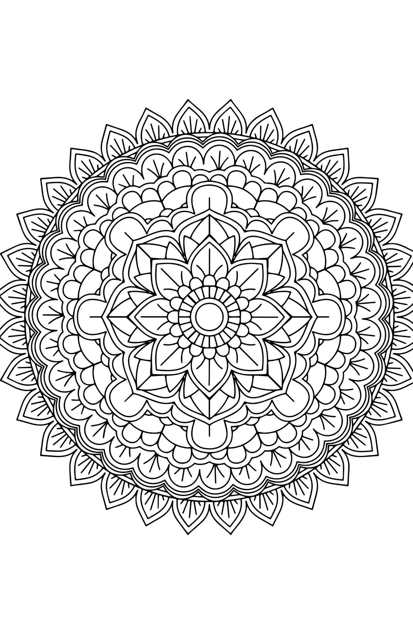 Mandala Coloring Book