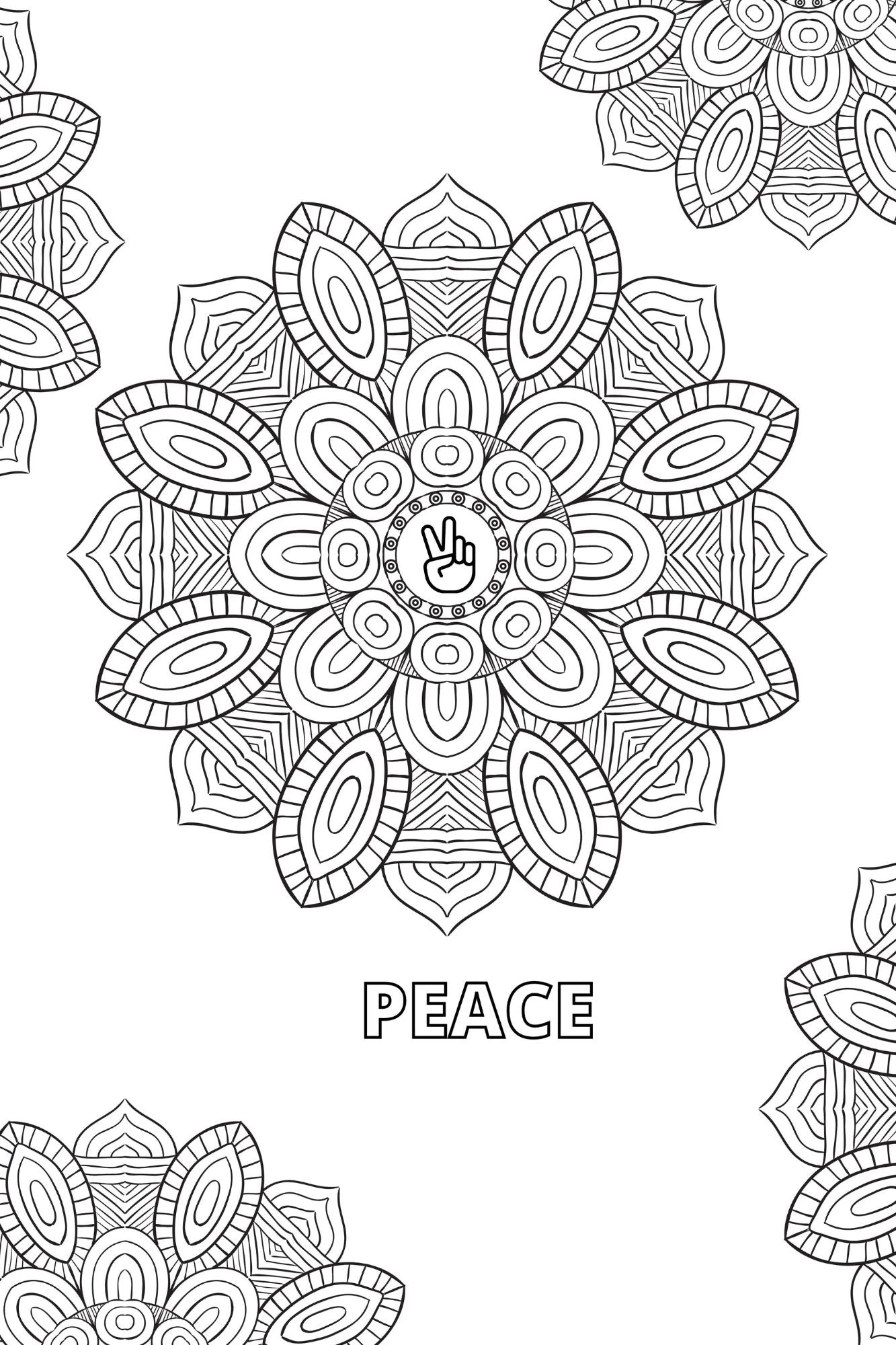Mandala Coloring Book