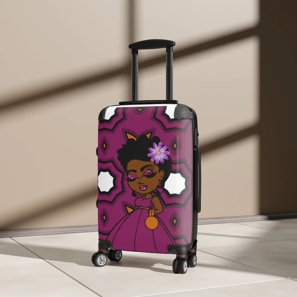 Cabin Suitcase - Sophisticated Lady - Purple
