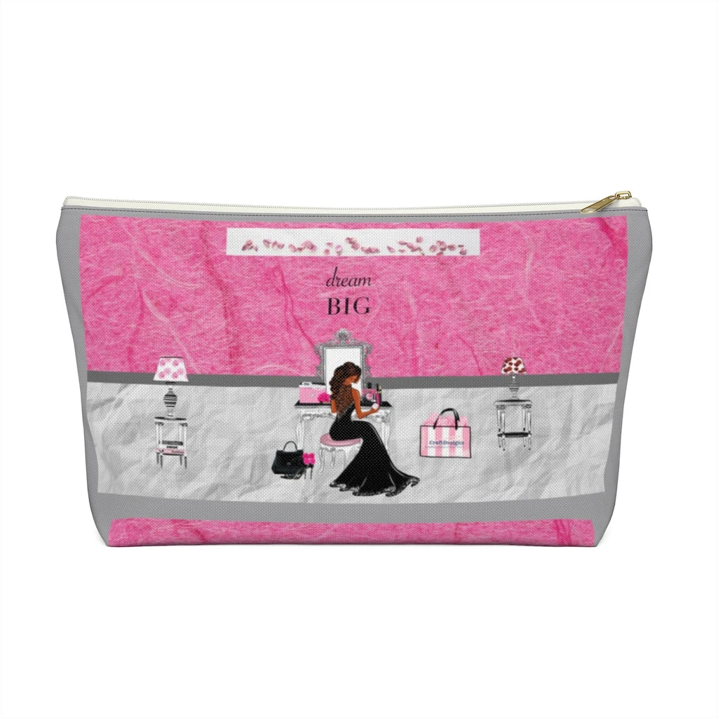 Accessory Pouch w T-bottom - dream BIG