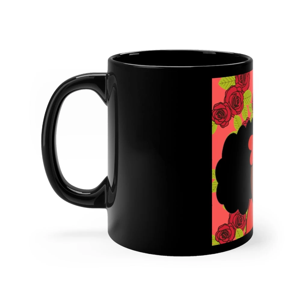 Black mug 11oz - Princess