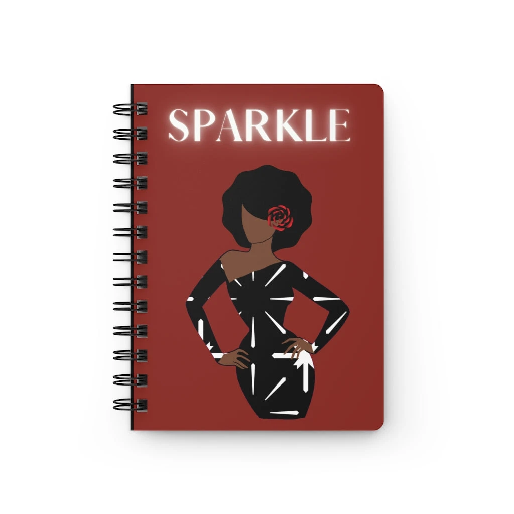 Sparkle Spiral Bound Journal
