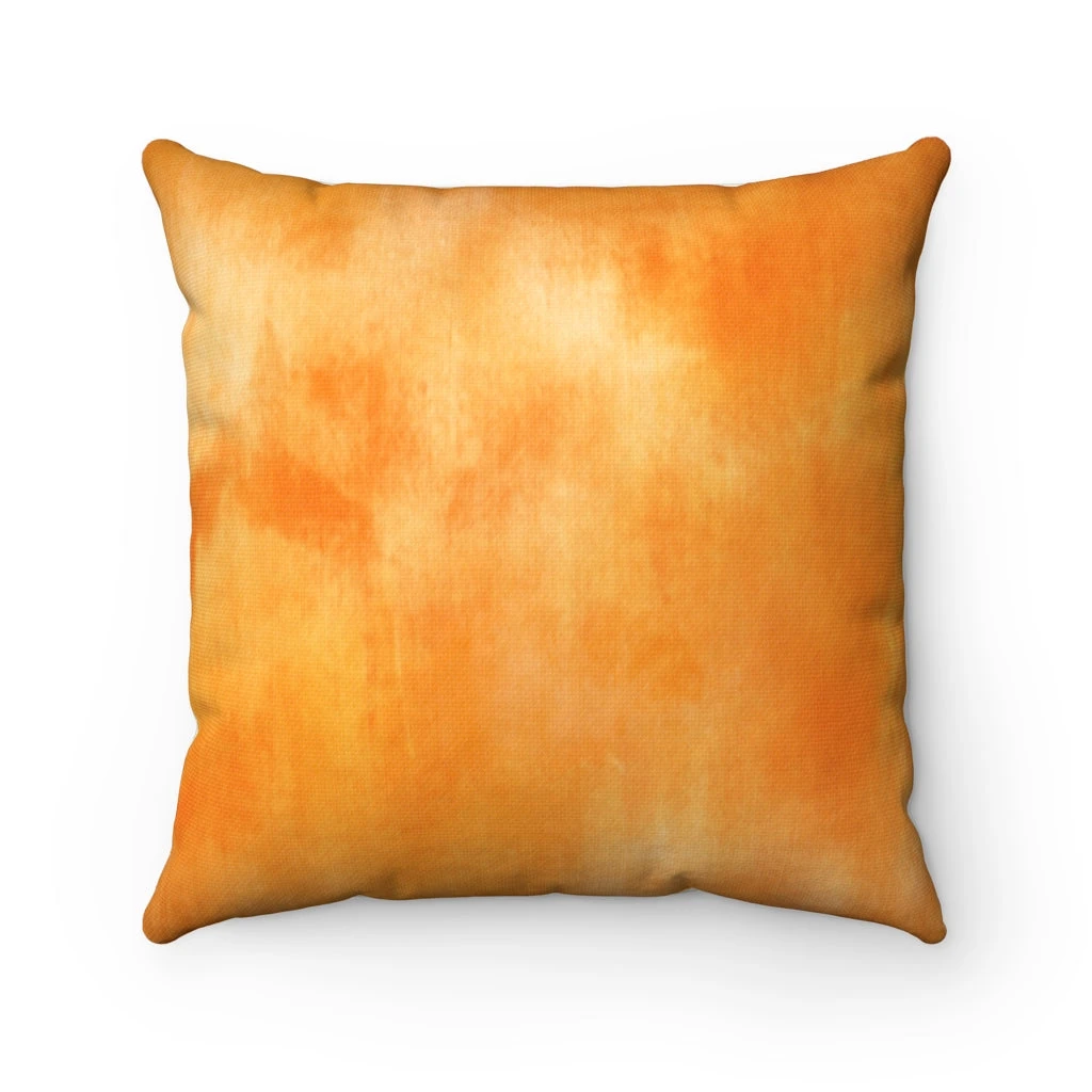 Spun Polyester Square Pillow - Happy Harvest