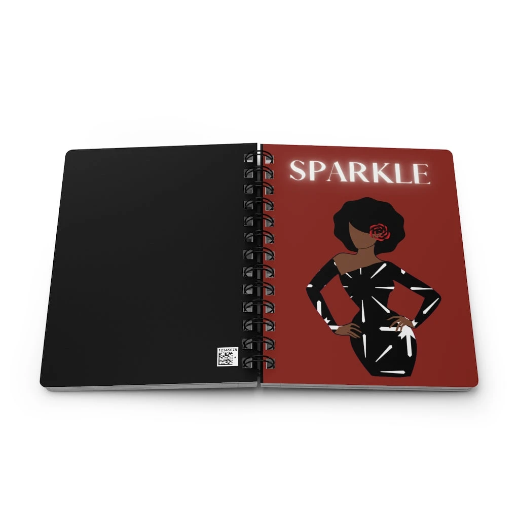 Sparkle Spiral Bound Journal