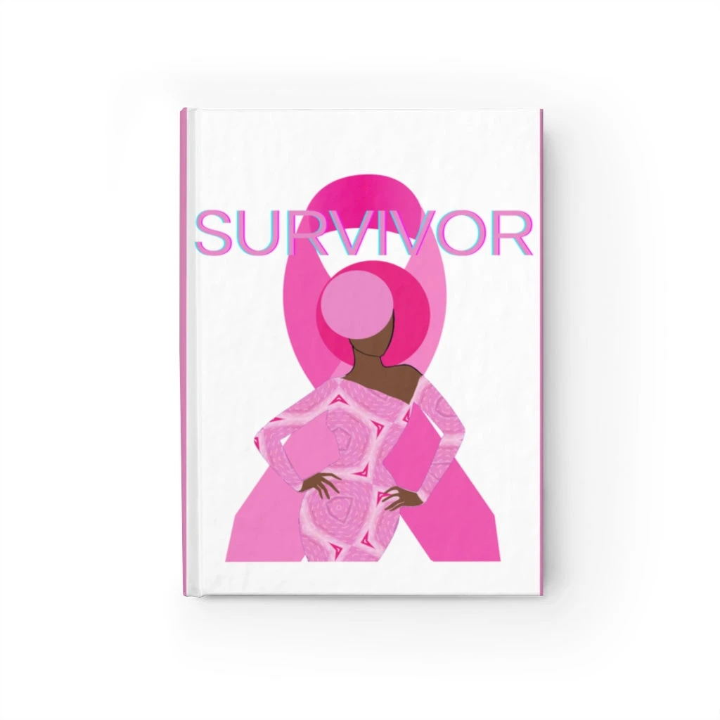 Breast Cancer Survivor Journal - Ruled Line