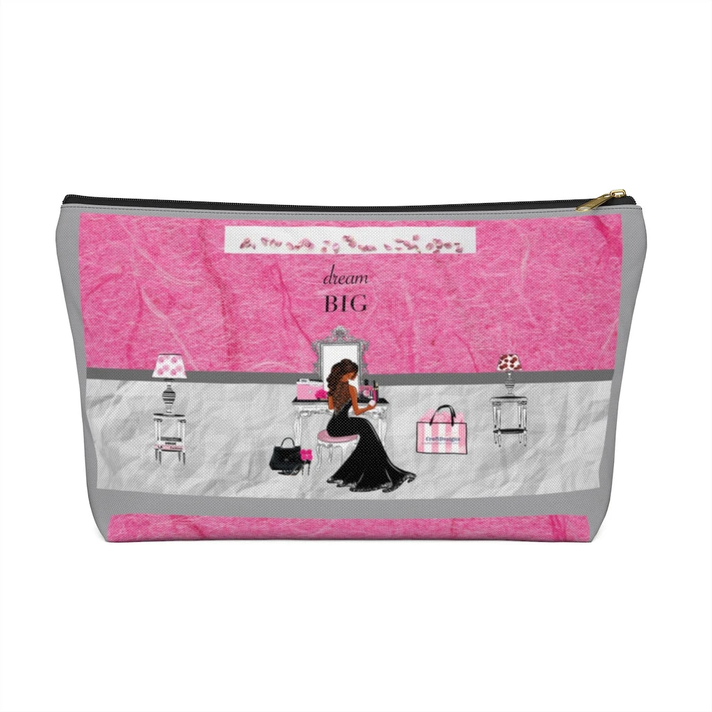 Accessory Pouch w T-bottom - dream BIG