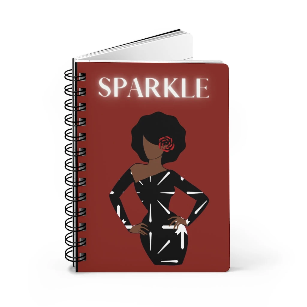 Sparkle Spiral Bound Journal