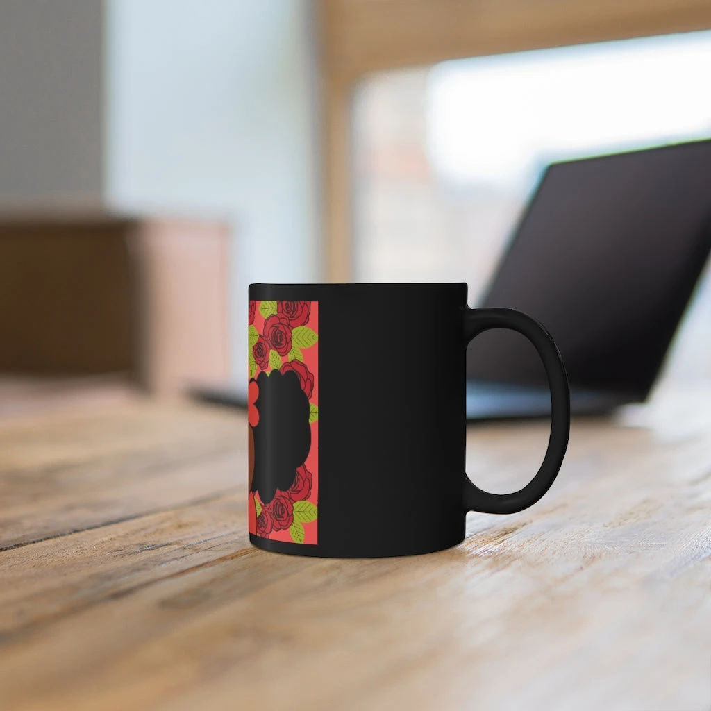 Black mug 11oz - Princess