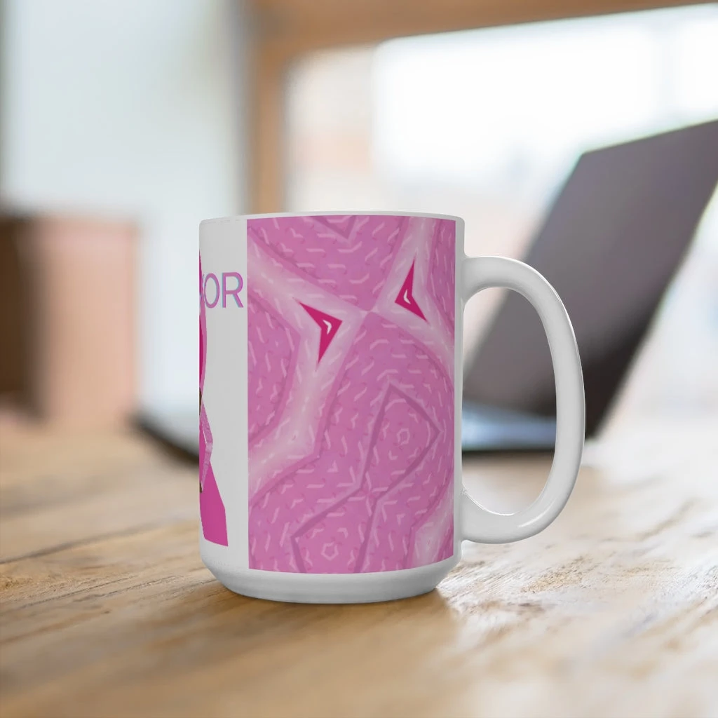 Breast Cancer Survivor Mug 15oz
