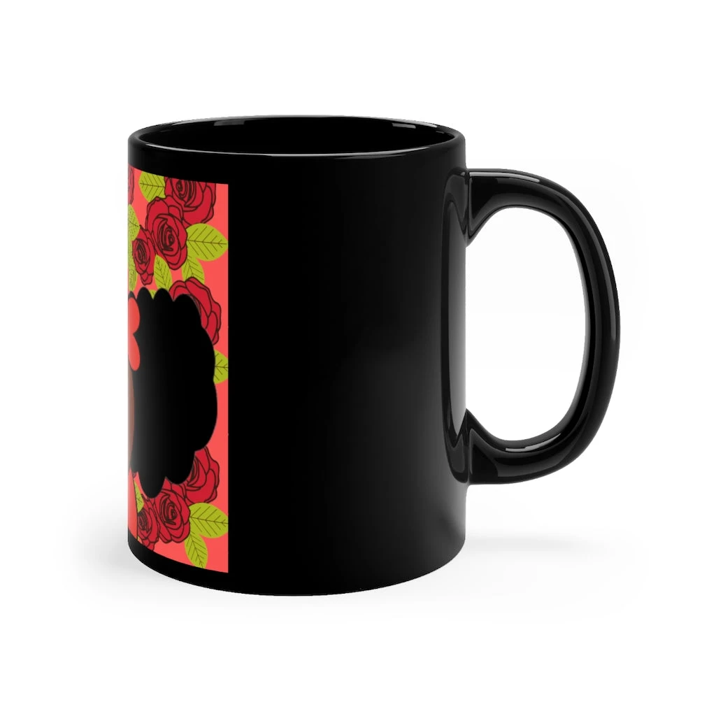 Black mug 11oz - Princess