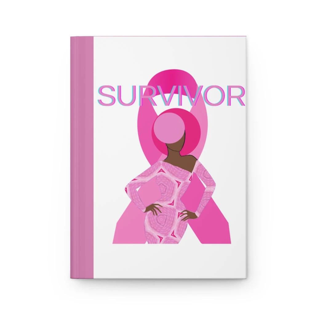 Breast Cancer Survivor Hardcover Journal Matte