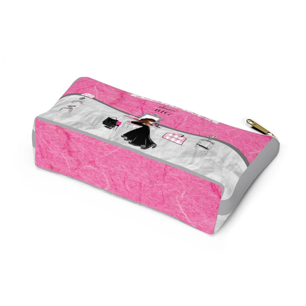 Accessory Pouch w T-bottom - dream BIG