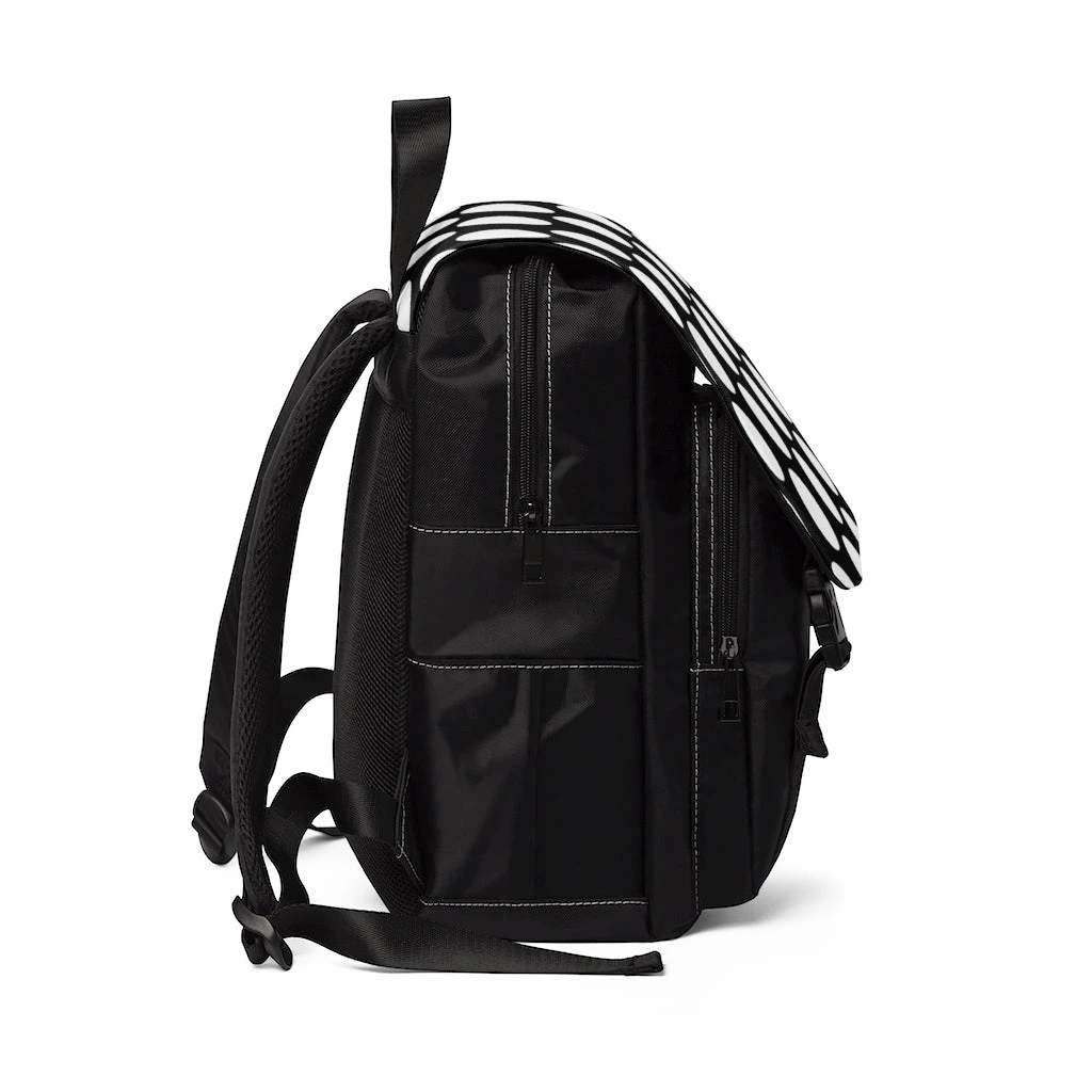 Polka Dots - Unisex Casual Shoulder Backpack