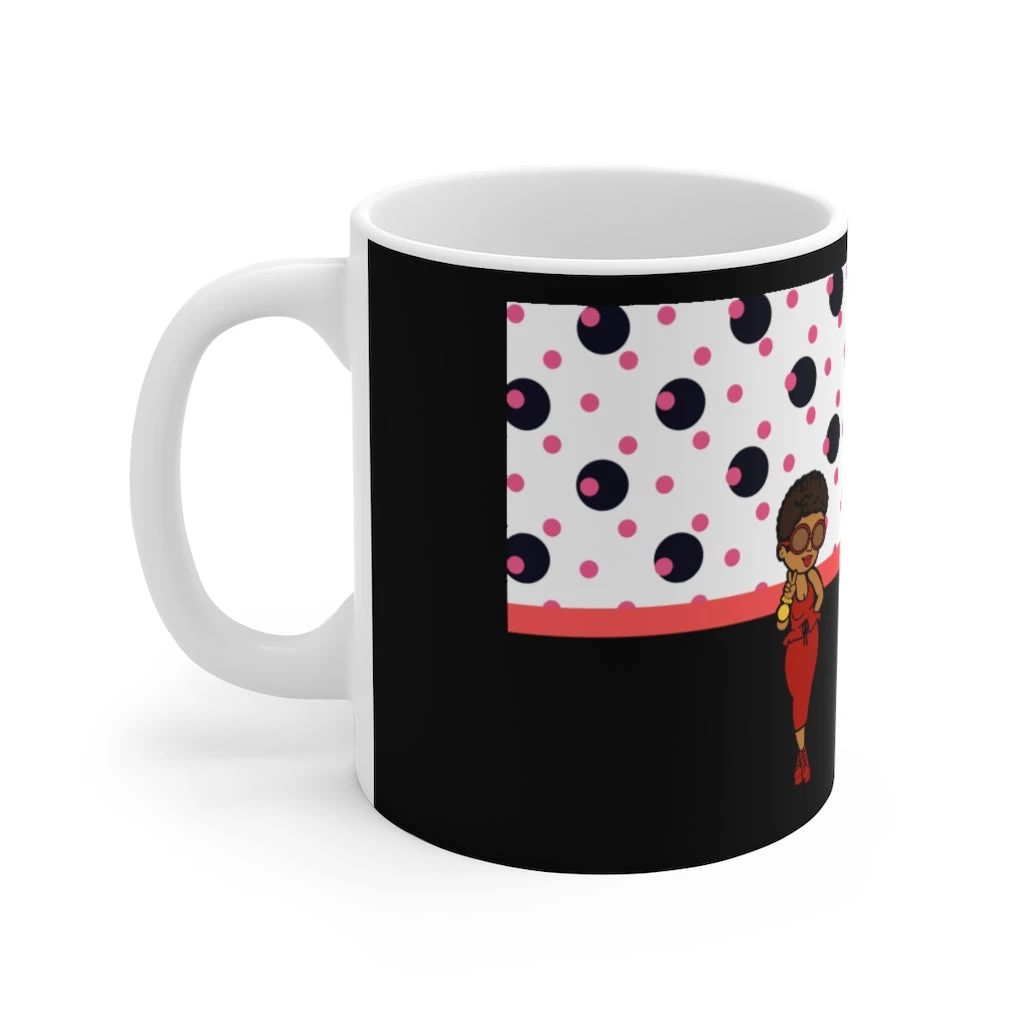 White Ceramic Mug - Create Your Own Peace