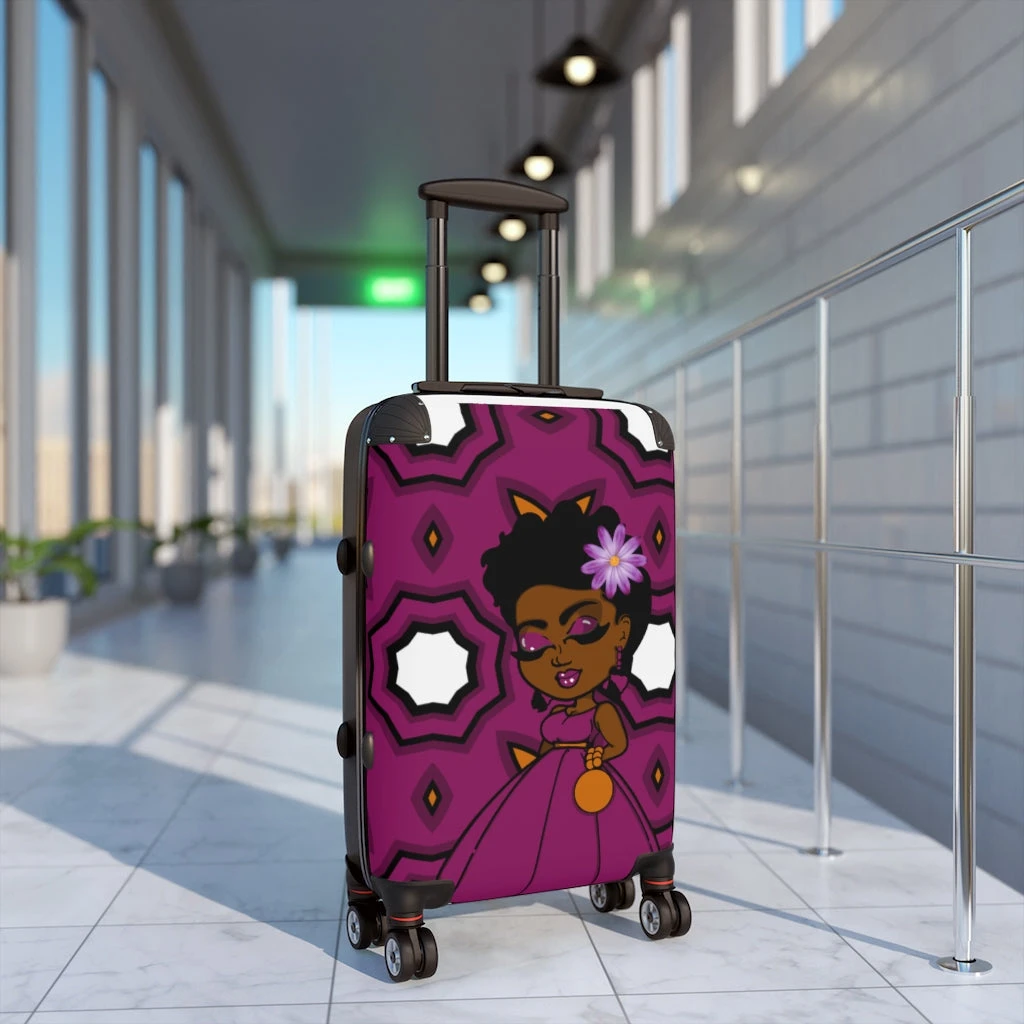 Cabin Suitcase - Sophisticated Lady - Purple