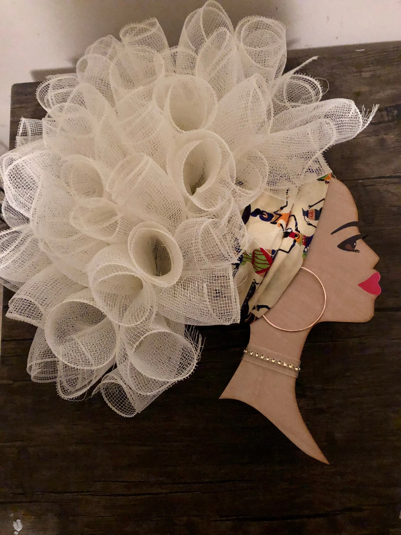 Diva & Princess Wreath Kit with Rail Only (Make it with Mommy)